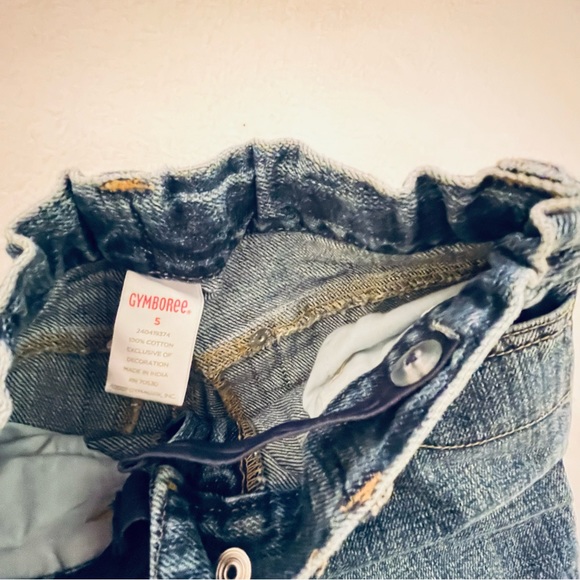 Gymboree Prep School Embroidered Apple Jeans - Picture 4 of 6